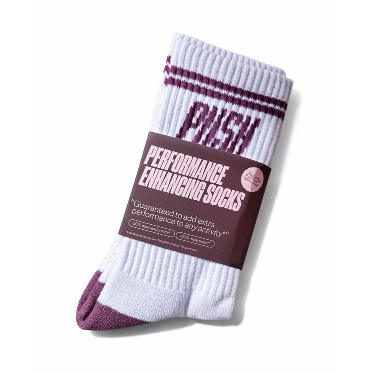 Push Performance Socks (White)