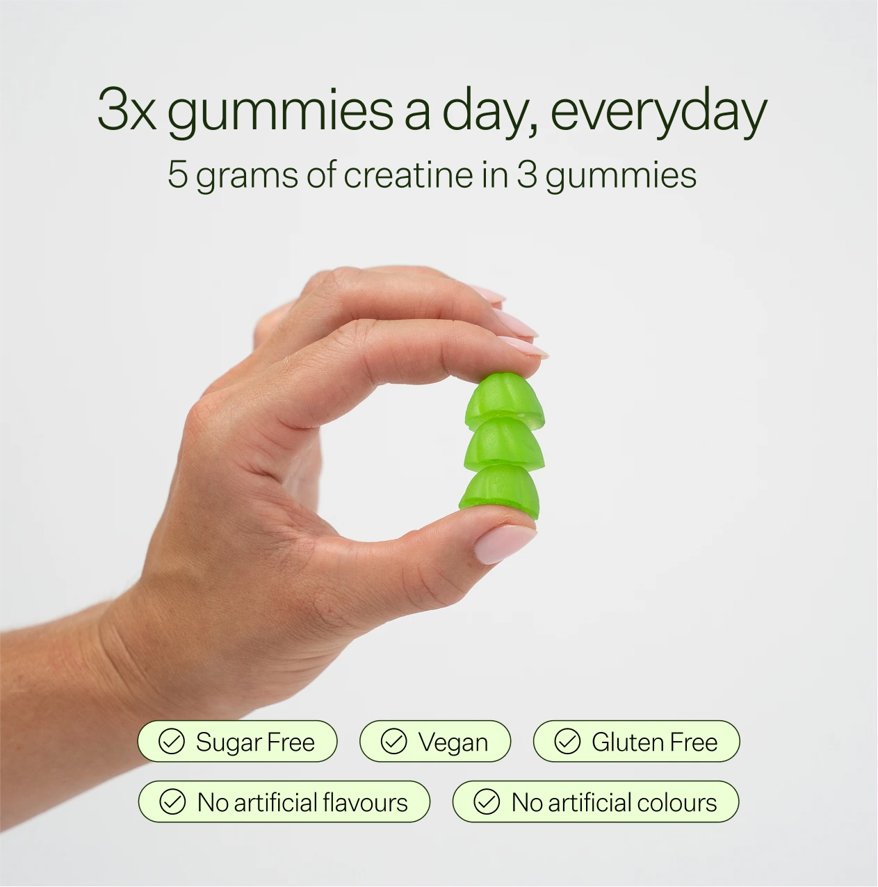 Creatine Gummies (Green Apple)
