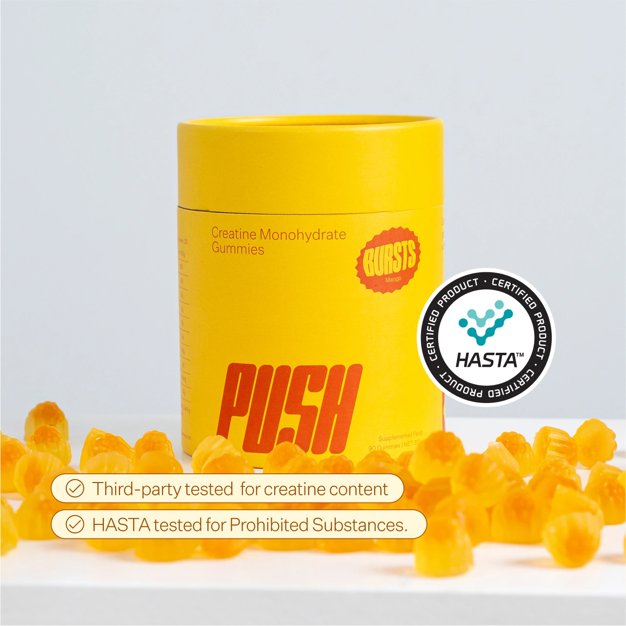 Creatine Gummies (Mango Bursts)