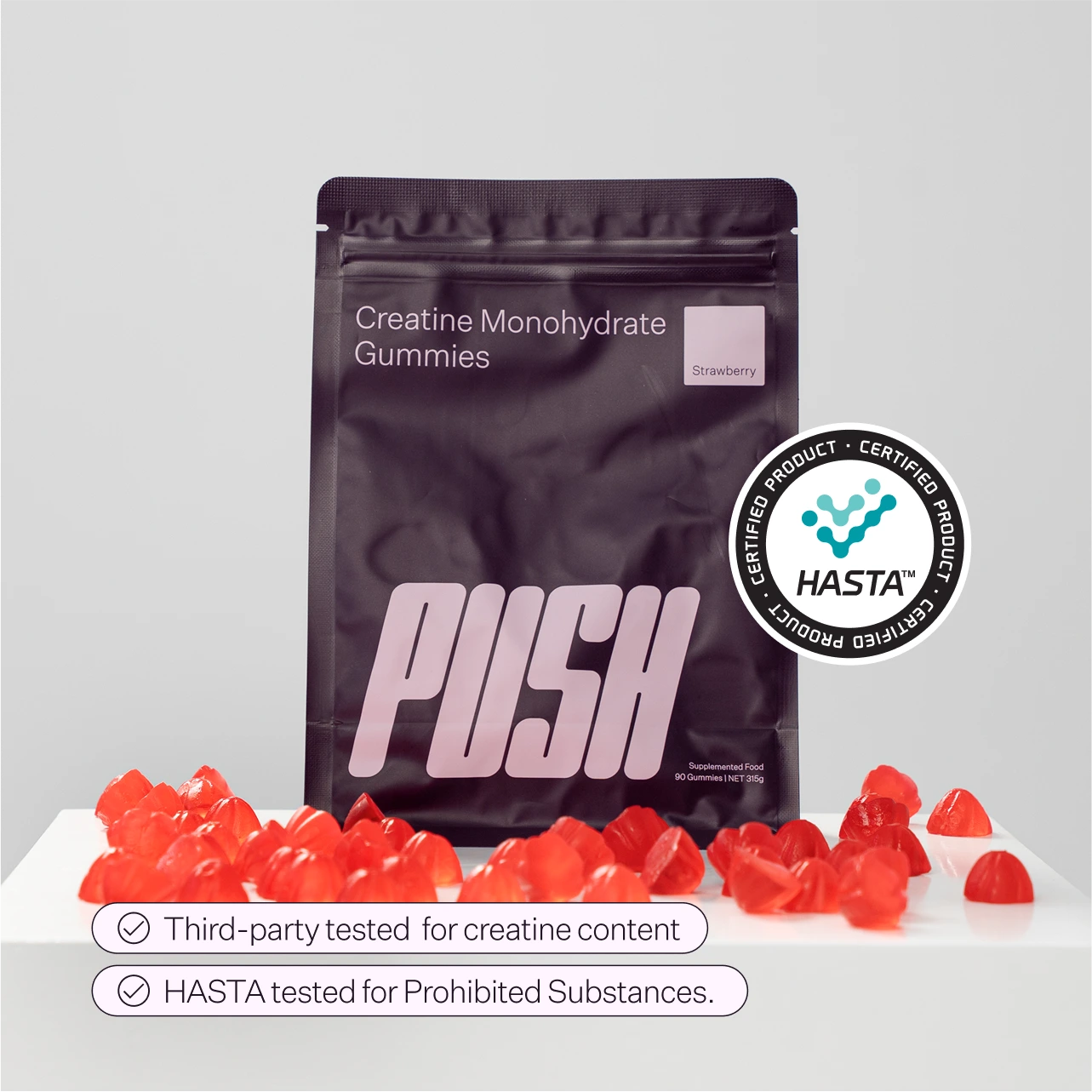 Creatine Gummies (Strawberry)