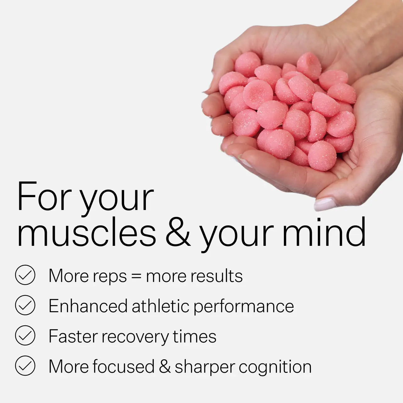 New Creatine Gummies (Strawberry)